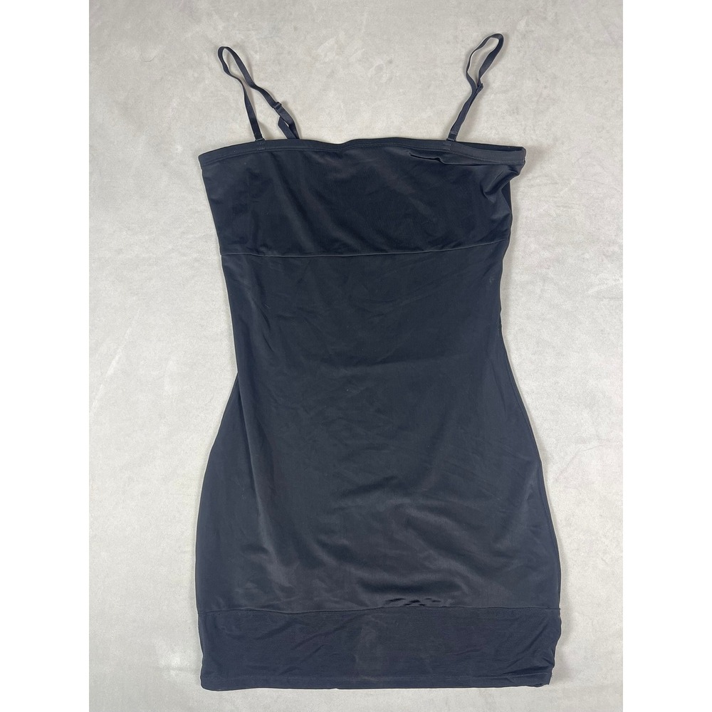 Yummie Tummie Heather Thomson Black Shapewear Slip Dress XL‎ Adjustable Straps